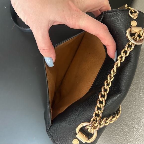 Coach Klare Diary Embroidered Black Leather Crossbody Bag C8283 - Picture 15 of 15